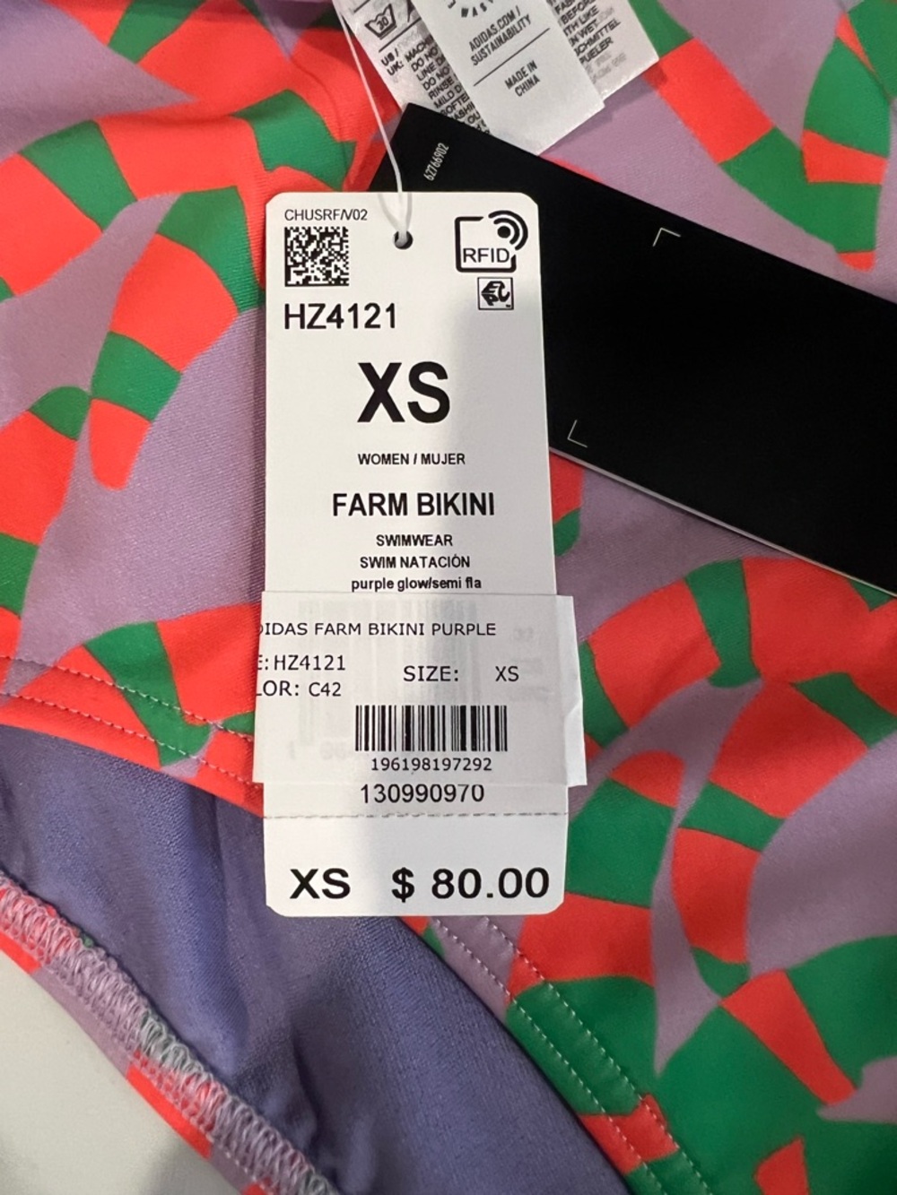 Farm Rio x Adidas Bikini Set, Various Sizes NWT - Picture 2 of 5